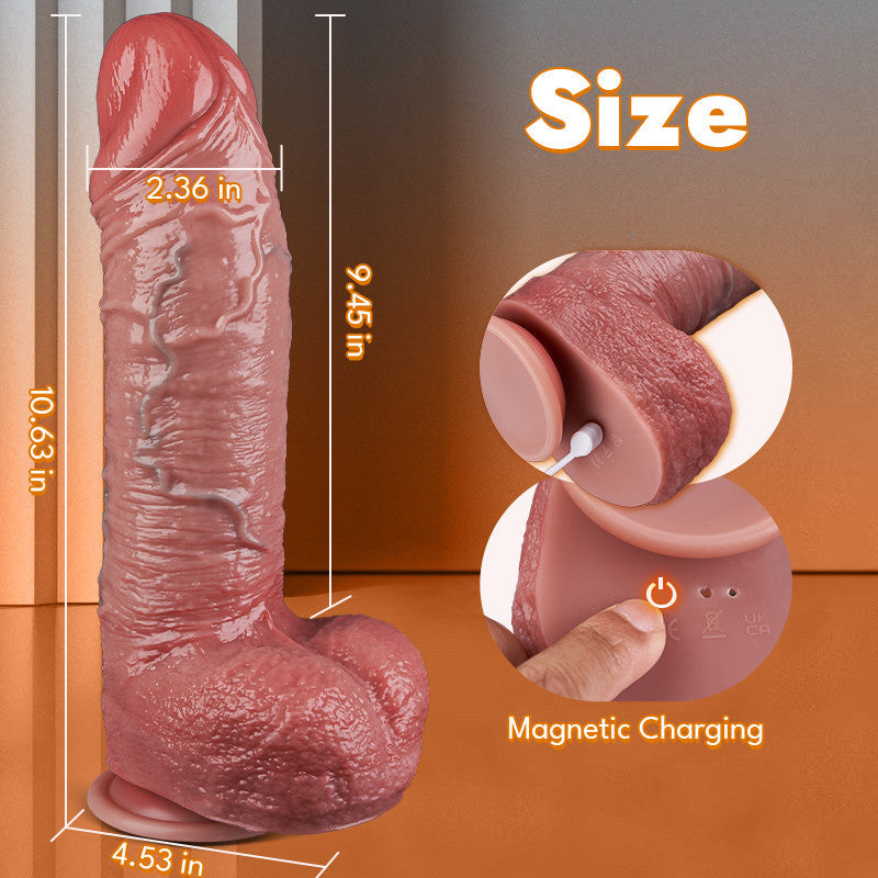 Kratos - 2.36 Diameter Thrusting Huge Realistic Dildos Dildos - Tophatter Daily Deals
